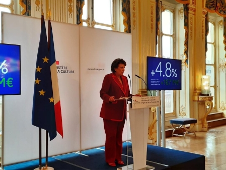 Roselyne Bachelot présentation budget 28 septembre 2020