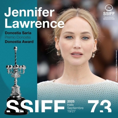 Jennifer Lawrence Donostia Award 2025