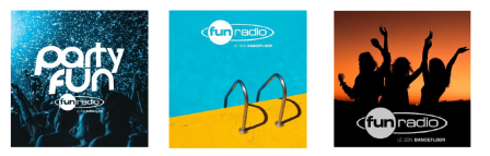 Fun Radio playlists