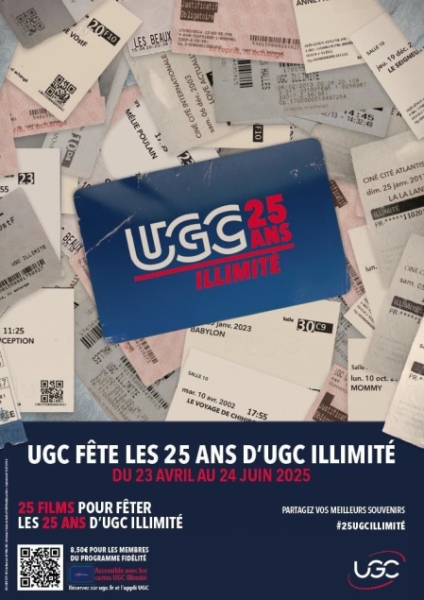 UGC 25 ans carte illimitée