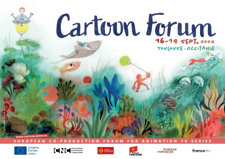Cartoon Forum 2024 (affiche de Clémence Monnet)
