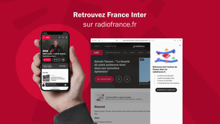 Nouveau site web France Inter 2022