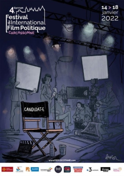 Festival du film politique de Carcassonne affiche 2022