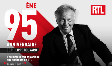 Philippe Bouvard adieux RTL