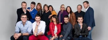 Les présentateurs d'"Ensemble, c'est mieux"