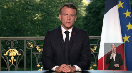 Emmanuel Macron dissolution de l'Assemblée nationale 9 juin 2024