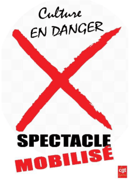 CGT Spectacle "culture en danger"
