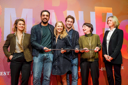 Remise du prix Vidocq 2022 à Séries Mania, lundi 21 mars.