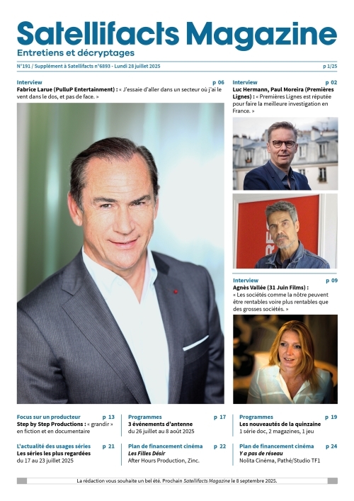 Satellifacts Magazine 191 Lundi 28 juillet 2025 COUV